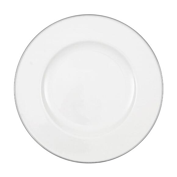 NWT Villeroy & Boch Anmut Platinum No. 1 Dinner Plate 2 sets of 6 available